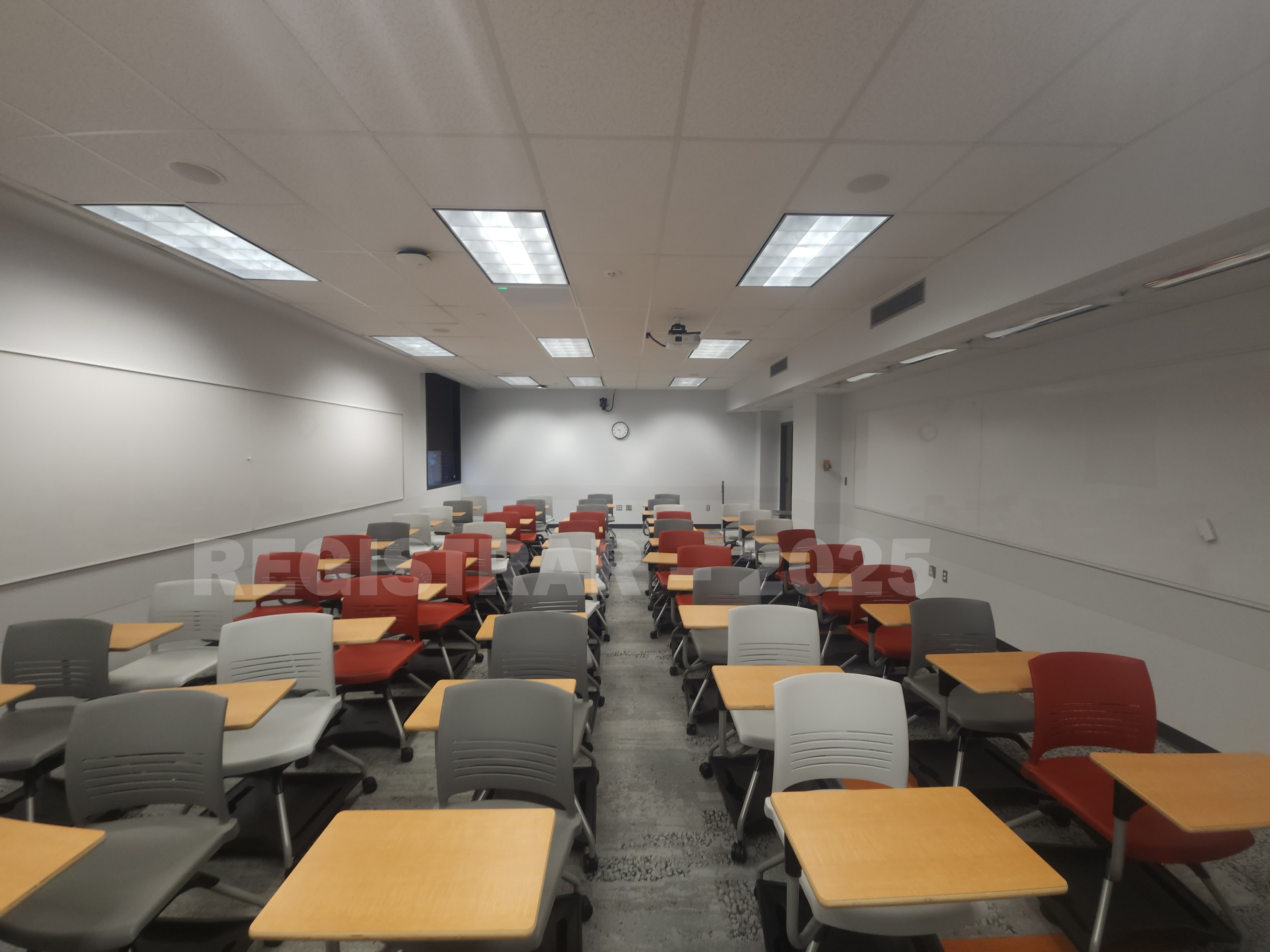 McPherson Chemical Lab room 2017 ultra wide angle view from the front of the room