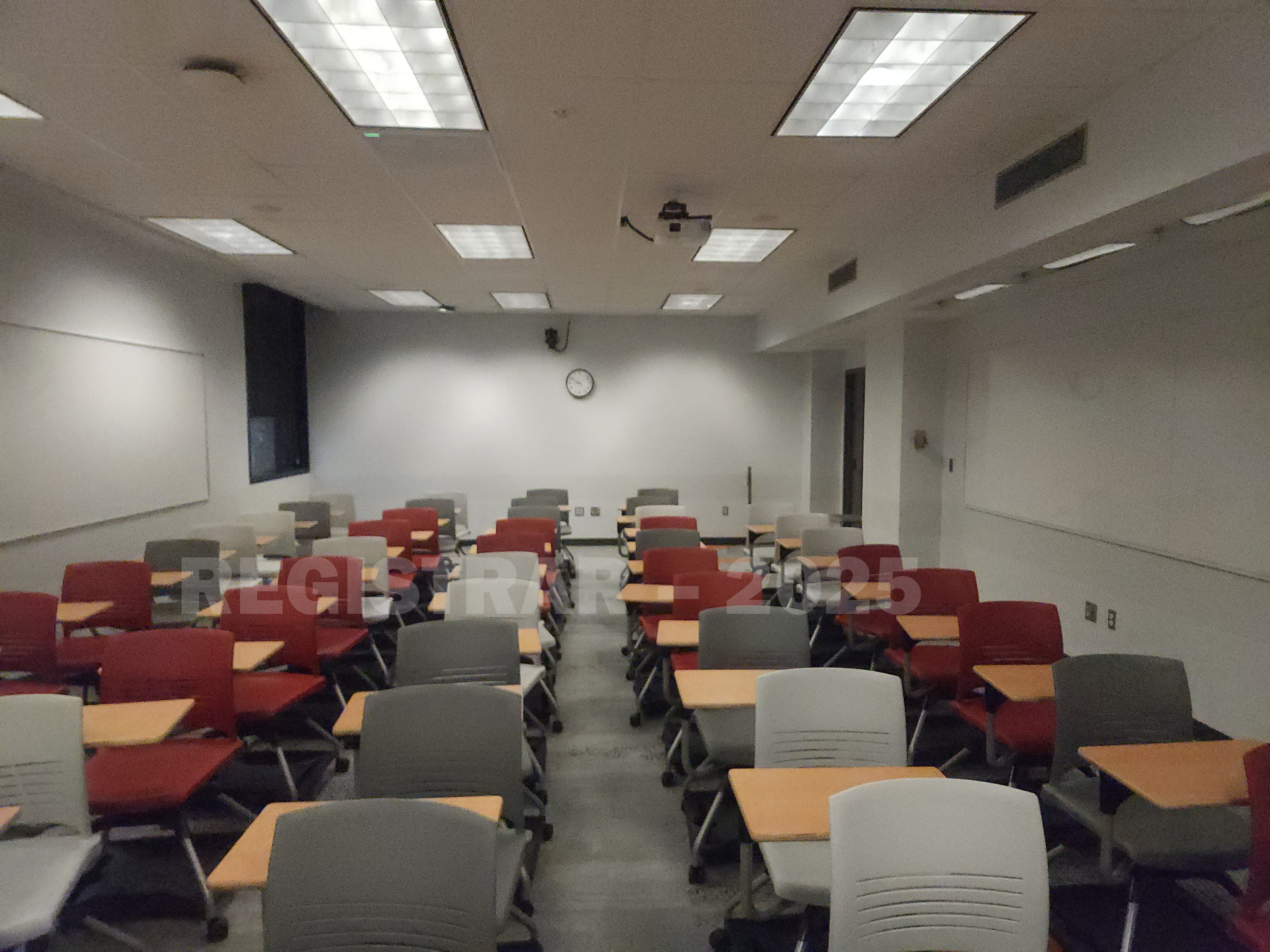 McPherson Chemical Lab room 2017 view from the front of the room