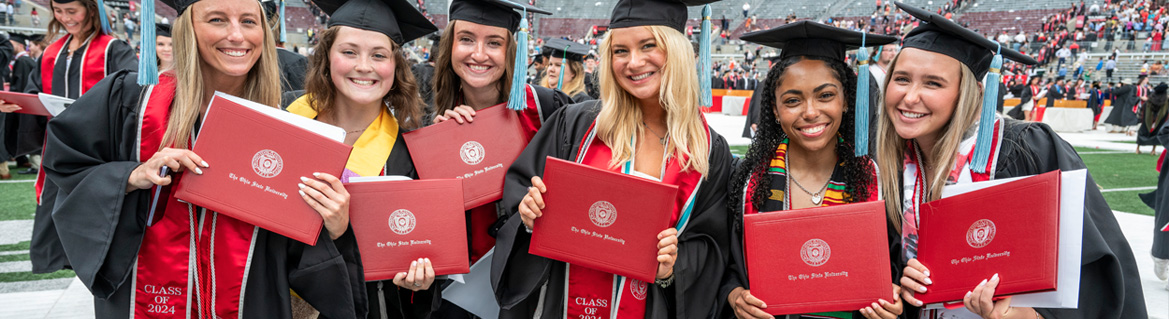 Graduation in Ohio Stadium