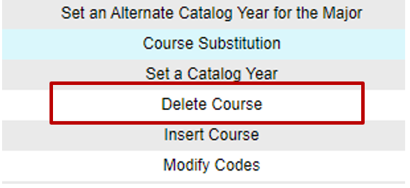 partial list of exception types